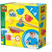 SES Creative SES My First - Klei Met Tools 3x90gr
