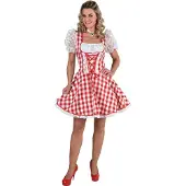 Coppens Dirndl "Rosie" - 100% Polyester - Oktoberfest | Maat Xl |