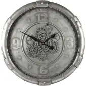 Decostar Countryfield Klok rond Darlington L zilver