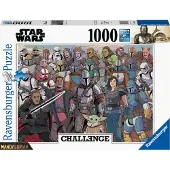 Ravensburger Puzzle 1000 pièces Baby Yoda Star Wars Mandalorian (Challenge Puzzle)