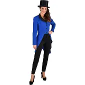 Coppens Slipjas blauw - 100% Polyester / Woven fabric - Carnavalsjassen | Maat 42 |