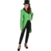 Coppens Slipjas groen - 100% Polyester / Woven fabric - Carnavalsjassen | Maat 44 |
