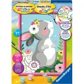 Ravensburger Schilderen op nummer Konijntje met Vlinder - Hobbypakket