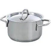 B+K Profiline kookpan met deksel 16 cm |