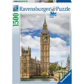 Ravensburger puzzel Grappige kat op de Big Ben 1500 stukjes |