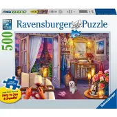 Ravensburger puzzel Knusse badkamer - Legpuzzel - 500 stukjes