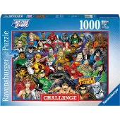 Ravensburger puzzel DC Comics - Legpuzzel - 1000 stukjes Challenge