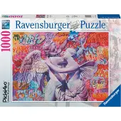 Ravensburger puzzel Cupido en Psyche verliefd 1000 stukjes |