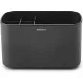 Brabantia ReNew Tandenborstelhouder - 11 x 19,6 x 9,9 cm - Dark Grey