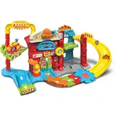 Vtech Toet Toet Auto's Brandweerkazerne - Educatief Speelgoed Auto - Voor Jongens en Meisjes - Cadeau - Brandweer Speelgoed 1 Jaar tot 5 jaar