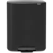 Brabantia Bo Poubelle à Pédale 60 Litres Matt Black