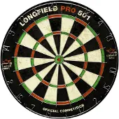 Longfield Dartbord Pro 501 Wedstrijd Dartbord