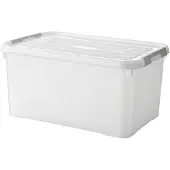 Curver handy+ opbergbox 115 liter transparant |