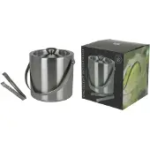 RVS Ijsemmer Met Tang - 2 Liter