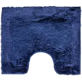 Wicotex toiletmat 60x50cm uni blauw