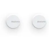 Brabantia MindSet Handdoekhaakjes - 2 stuks - Mineral Fresh White