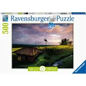 Ravensburger puzzel Rijstvelden in Bali -Nature Edition - Legpuzzel - 500 stukjes