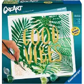 Ravensburger Peinture au numéro Creart Format carré Good Vibes