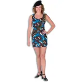 Coppens Army Dress Turquoise | Maat 36