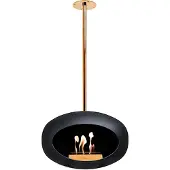 Le Feu Bio Ethanol Haardvuur - Black Sky Gold 140cm