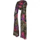 Sarlini Langwerpige Sjaal Multi Print Bright