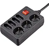 Hama Stekkerdoos 7-voudig - schakelaar 1,4m - 108868