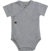 Babys Only Rompertje Melange grijs - 62