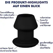 EIS silicone tunnel anaalplug, verschillende maten