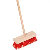 Goki Kinderborstel 65 cm rood