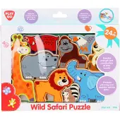 Teddies puzzel safari