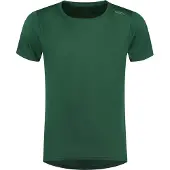Rogelli Promo Hardloopshirt Heren - Korte Mouwen - Donkergroen - L