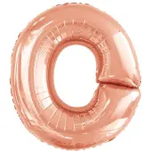 Riethmüller Folieballon Letter O 98 X 87 Cm Roségoud