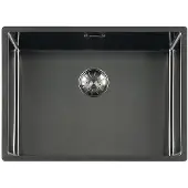 Lorreine Royal series spoelbak 55x40cm gun metal LEVERBAAR WEEK 48