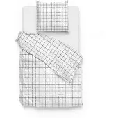 Zo! Home Dekbedovertrek Delon Off-white Satijn-140 x 200 / 220 cm | 1-Persoons