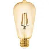 Eglo Smart lamp E27 | Edison ST64 | Amber | 2200K | Zigbee | 4W