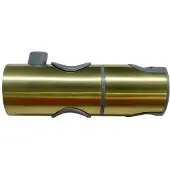 Saniclear Brass messing glijstuk tbv regendouche
