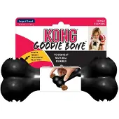 Kong Extreme Goodie Bone - Large - Zwart - Rubber - 22 cm