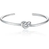 Cilla Jewels Zilverkleurige Edelstaal Damesarmband met Knoop