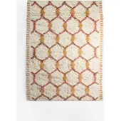 Sissy-Boy Wit Kleed Met Honey Comb Print