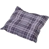 Madison hocker tuinkussen Denim block 50x50 cm - grijs