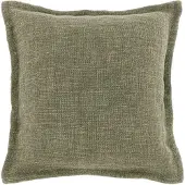 Unique living kussen nessa 45x45cm laurel green