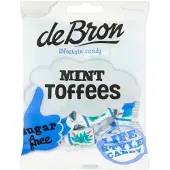 De Bron Suikervrije Mint Toffee 90 gr