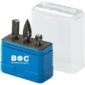 Bohrcraft Profi-Plus Stiftfrees - Stiftfrezen set 3-delig