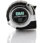 Bmi Rolbandmaat | lengte 3 m | breedte 16 mm | EG II kunststof automatic | kunststof Automatic | 1 stuk - 475341221 475341221