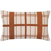 Broste Copenhagen Chequer kussen incl vulling - W40XL60CM