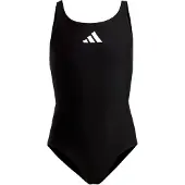 Adidas Sportieve badmode 'Solid Small Logo' zwart / wit