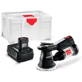 Rupes RU-HSR73 18V Li-ion Accu Excentrische Schuurmachine Set (2x 2.5Ah) - IBrid - Met Stofafzuiging - In Systainer