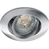 Norton LED inbouwspot GU10 fitting 230V dimbaar 1 stuks mat chroom.