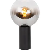 Lucide MARIUS - Tafellamp - Ø 20 cm - 1xE27 - Zwart