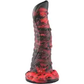 Hismith Premium Fantasy Monster Dildo Met Zuignap 21 cm Red Tongue